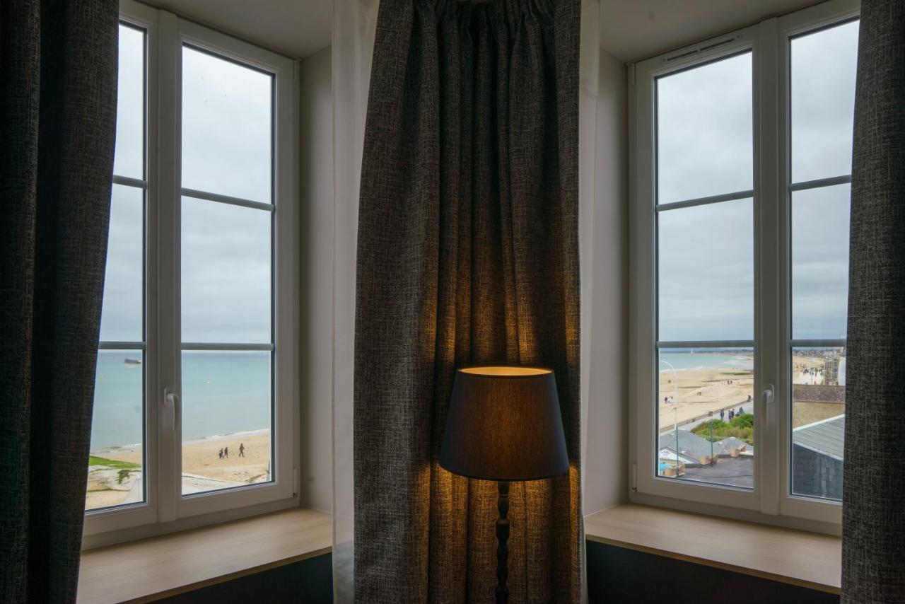 Hotel De La Plage Lion-sur-Mer Exteriér fotografie